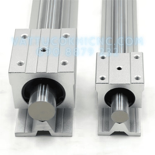 THANH TRƯỢT TRÒN CÓ ĐẾ SBR & CON TRƯỢT TRÒN SBR