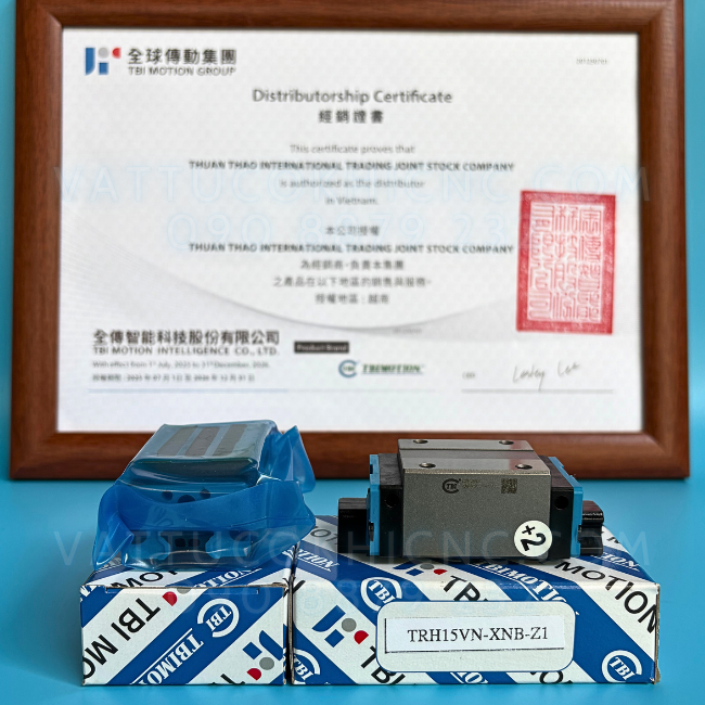 Con Trượt Vuông TRH15VN chính hãng TBI MOTION Đài Loan