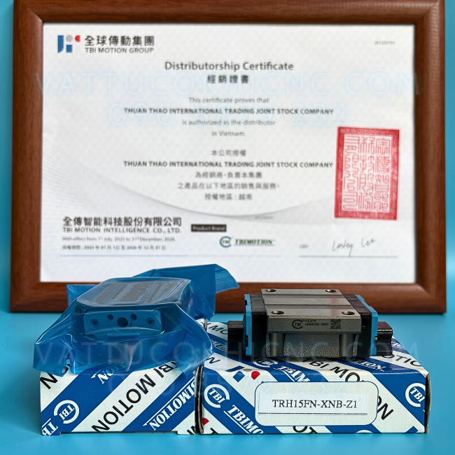Con Trượt Vuông TRH15FN chính hãng TBI MOTION Đài Loan