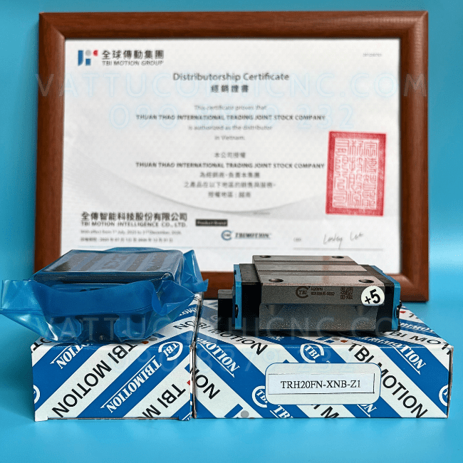 Con Trượt Vuông TRH20FN chính hãng TBI MOTION Đài Loan