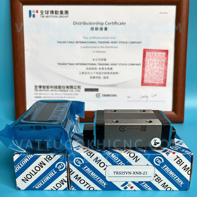 Con Trượt Vuông TRS25VN chính hãng TBI MOTION Đài Loan
