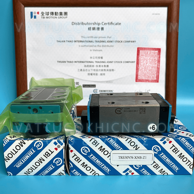 Con Trượt Vuông TRS30VN chính hãng TBI MOTION Đài Loan