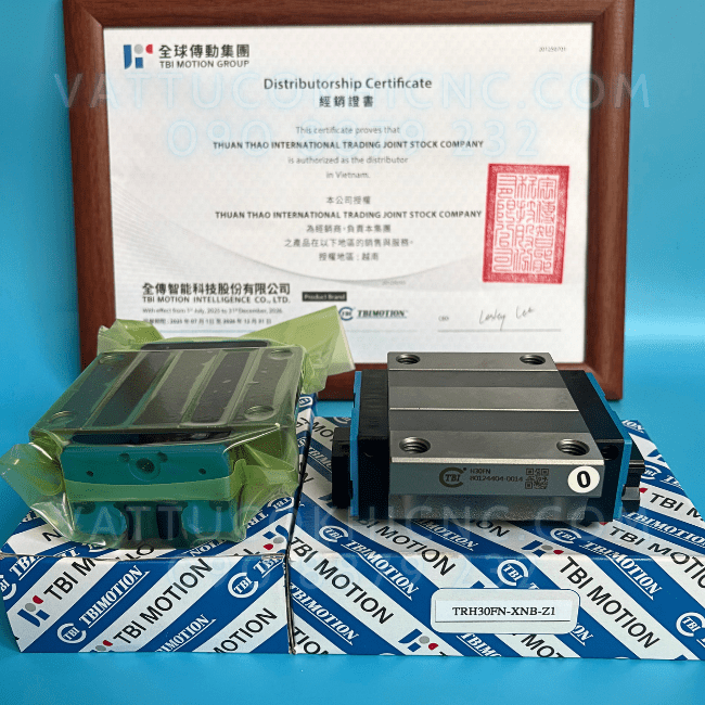 Con Trượt Vuông TRH30FN chính hãng TBI MOTION Đài Loan