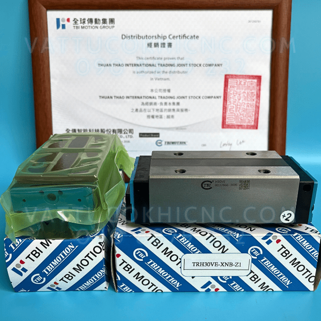 Con Trượt Vuông TRH30VE chính hãng TBI MOTION Đài Loan