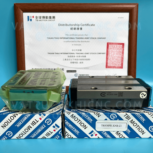 Con Trượt Vuông TRH30FE chính hãng TBI MOTION Đài Loan