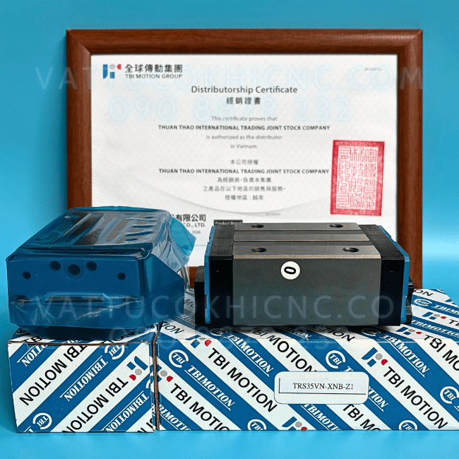 Con Trượt Vuông TRS35VN chính hãng TBI MOTION Đài Loan