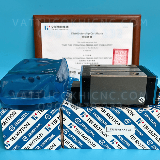 Con Trượt Vuông TRS45VN chính hãng TBI MOTION Đài Loan