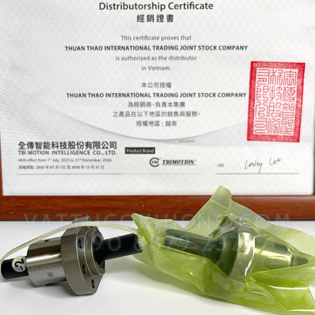 Đai Ốc Vitme Bi TBI SFAR01610B1D chính hãng TBI MOTION Đài Loan