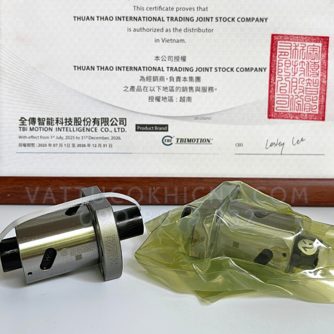 Đai Ốc Vitme Bi TBI SFNUR02005T4D / SFUR02005T4D chính hãng TBI MOTION Đài Loan