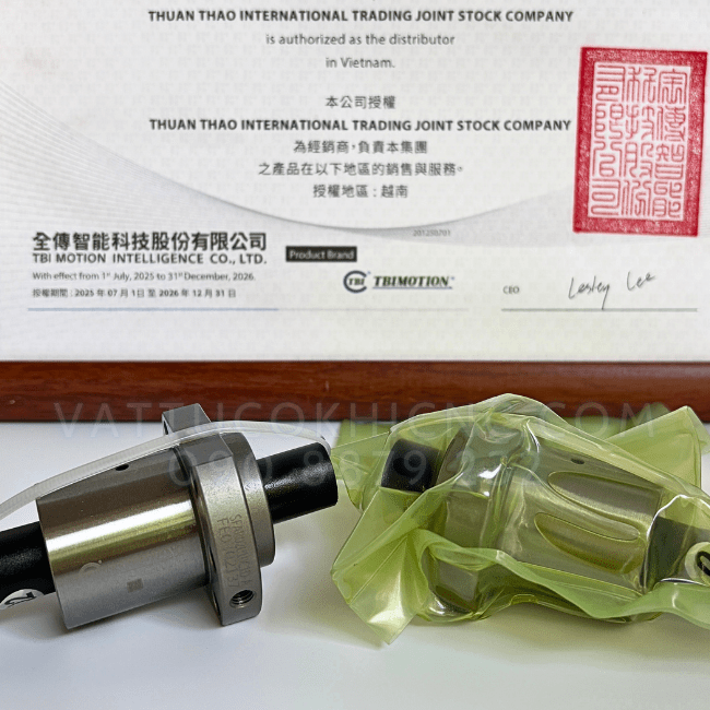 Đai Ốc Vitme Bi TBI SFAR02010C1D chính hãng TBI MOTION Đài Loan