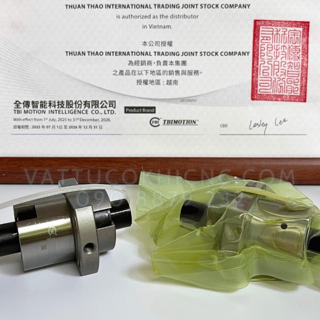 Đai Ốc Vitme Bi TBI SFYAR02020A2D / SFYR02020A2D chính hãng TBI MOTION Đài Loan