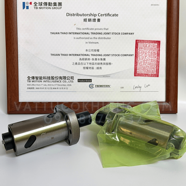 Đai Ốc Vitme Bi TBI SFNUR02510T4D / SFUR02510T4D chính hãng TBI MOTION Đài Loan